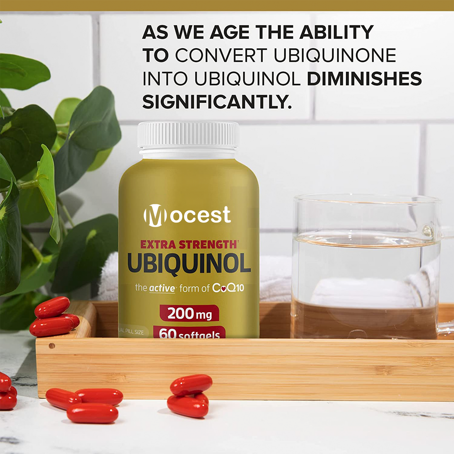 Ubiquinol Extra Strength, 200 mg
