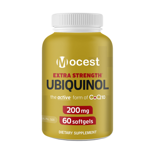 Ubiquinol Extra Strength, 200 mg