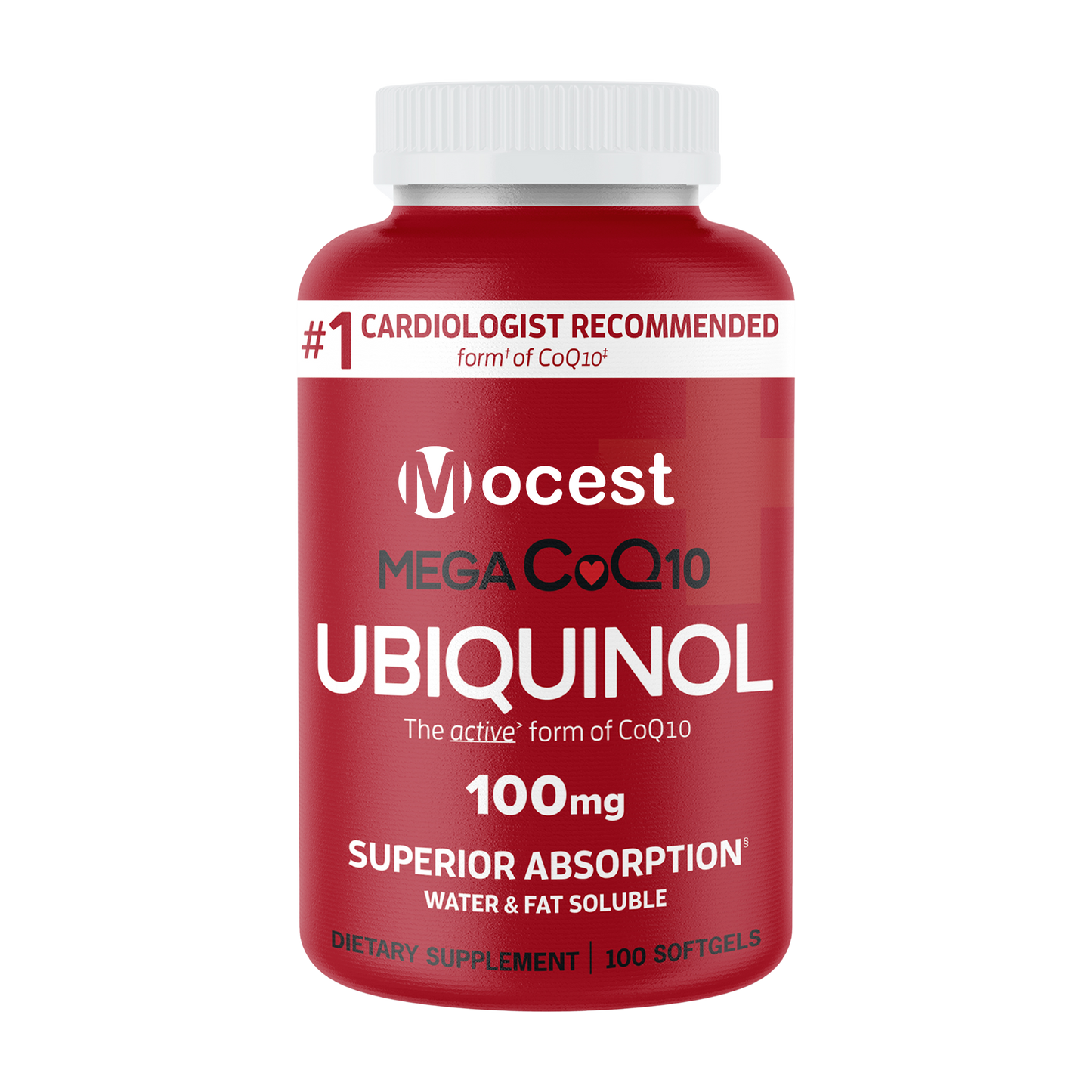 Mega Ubiquinol CoQ10, 100 mg